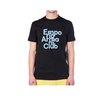 EMPORIO ARMANI T Shirts Men Black
