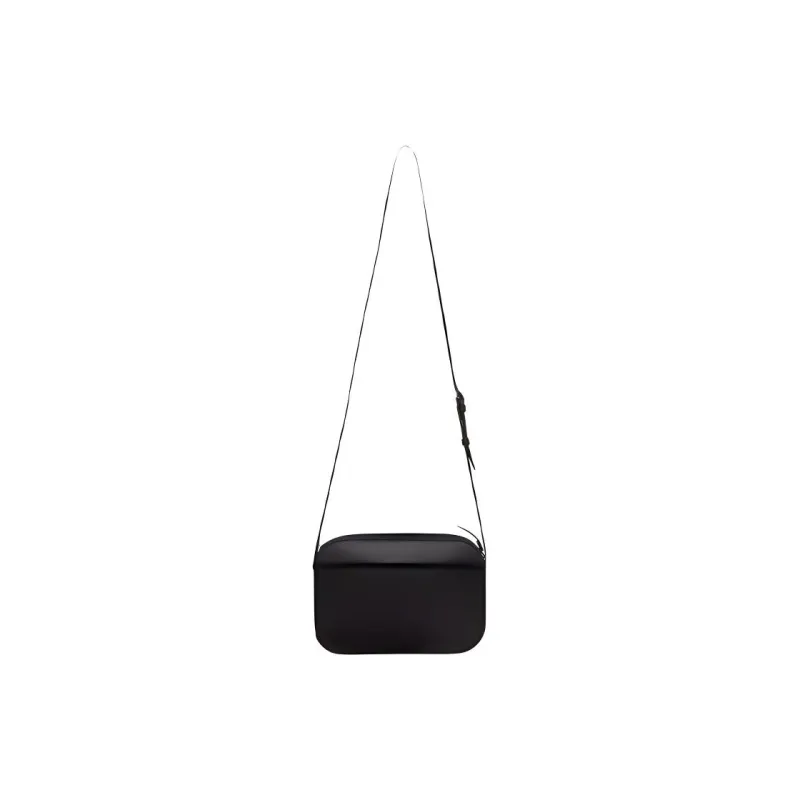 Balenciaga Calfskin Camera Bags Crossbody Bags Shoulder Bags Small Size Men's Black-3