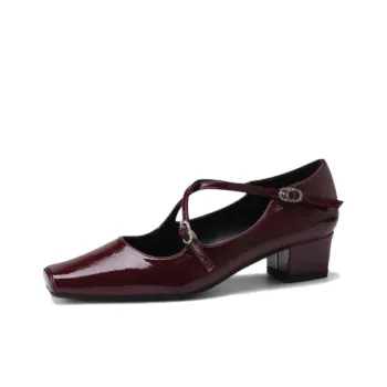 Than Than Me Women's Casual Shoes Women's Burgundy