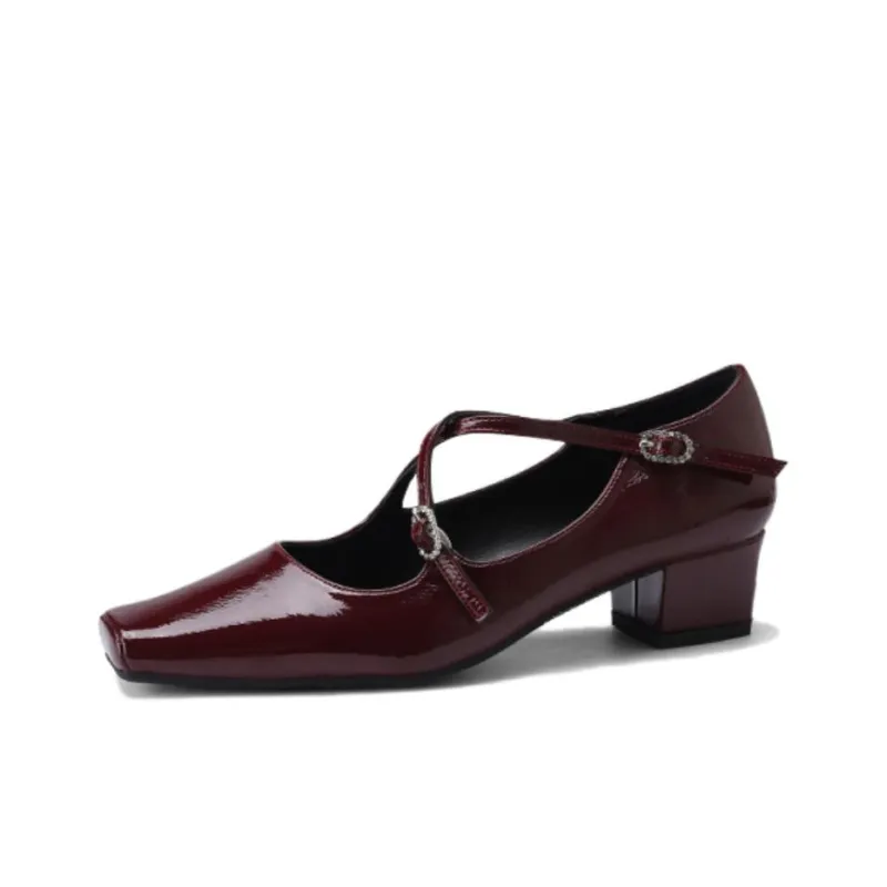 Than Than Me Women's Casual Shoes Women's Burgundy-0