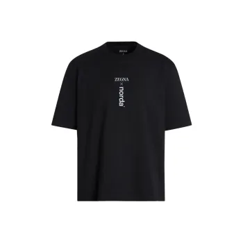 Zegna Zegna X Norda Co branded Series T Shirt Men's Black