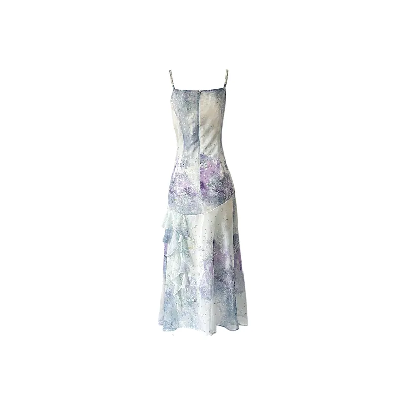 Udon House Slip Dress Women's Multicolor-1