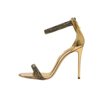 Casadei One Strap Sandals Women's Gold
