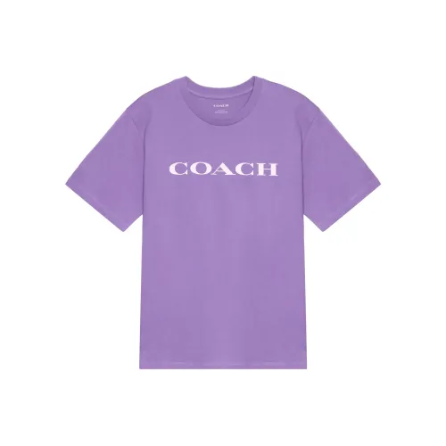 COACH SS23 T Shirt Men's Purple