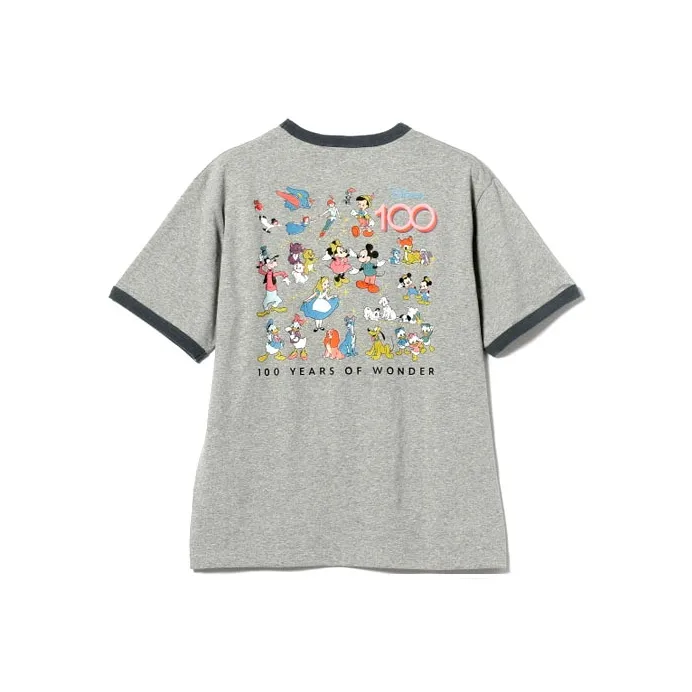 Beams X Champion BEAMS Co-branded SS23 Disney 100th Anniversary Collection T-Shirts Unisex-2