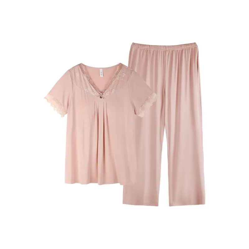 Xuan Liang Pajama Set Women's Cameo Brown-0