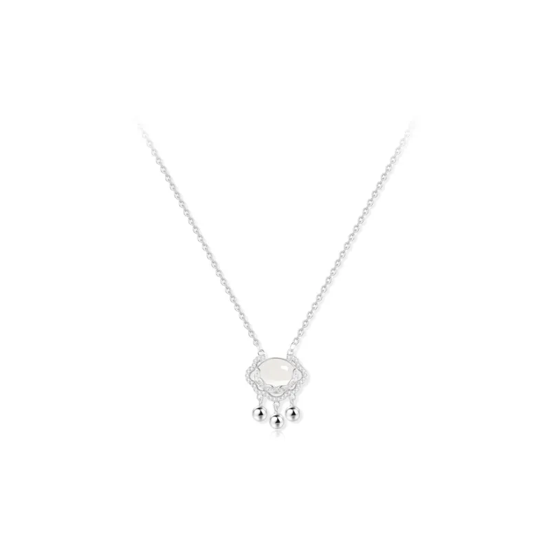 JUICY GRAPE Chalcedony Necklaces Women's-7