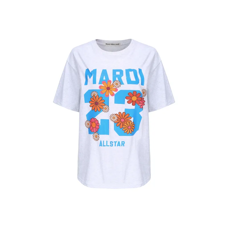 MARDI MERCREDI T-Shirt Korean Style Unisex-4