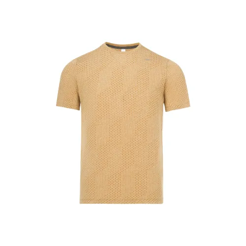 Reebok T-Shirts Men Brown