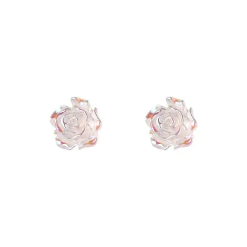NVBBK Sterling Silver Stud Earrings Women's