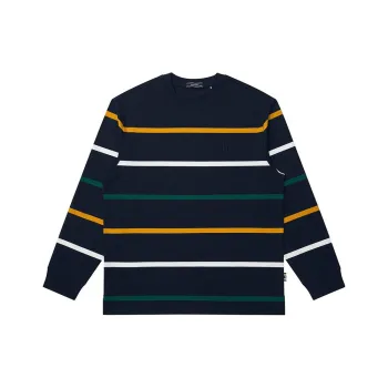HAZZYS T Shirts Men Dark Navy Blue