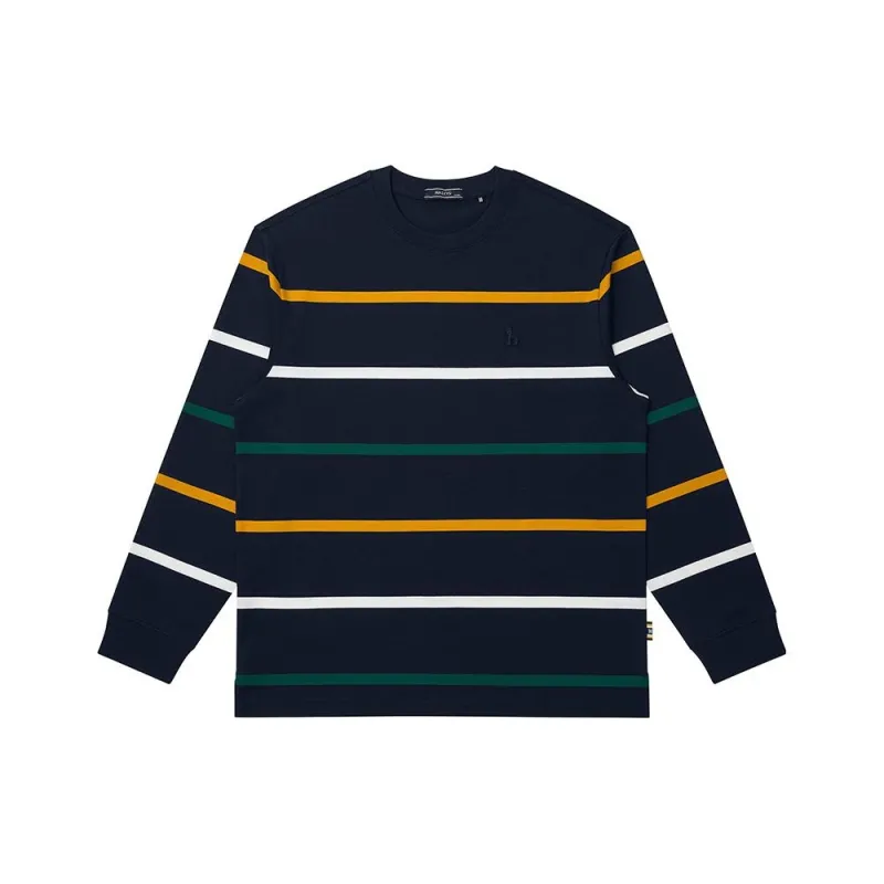 HAZZYS T Shirts Men Dark Navy Blue-0