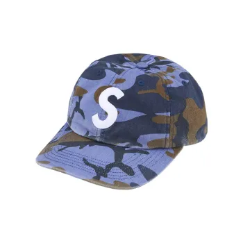 Supreme Pigment Coated S Logo 6 Panel