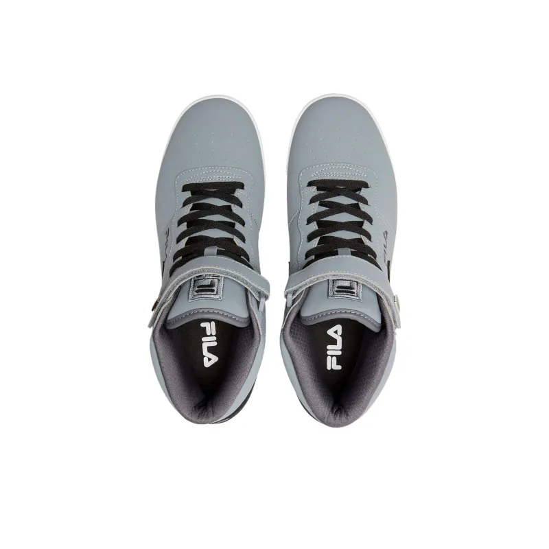 FILA VULC 13 MATTE High Top Skateboard Shoes Men's Gray-3