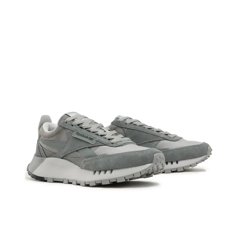 Reebok CL LEGACY W+ Anti Slip And Wear Resistant Height Increasing Low Top Running Shoes Unisex Glacier Gray-1