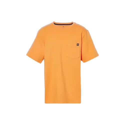 Timberland T-Shirts Men Orange