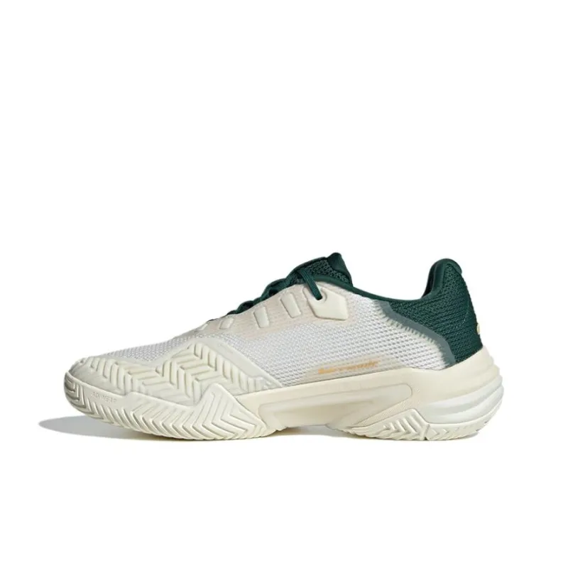 Adidas Barricade 13 Core White Gold Metallic Collegiate Green-0
