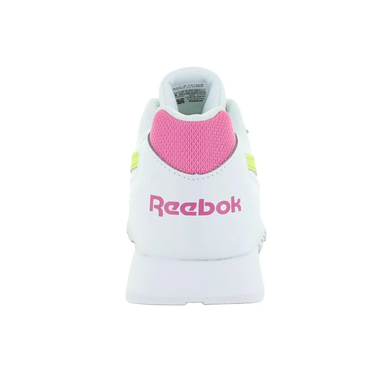 Reebok Women's Glide 'White True Pink Acid Yellow' Women's-5