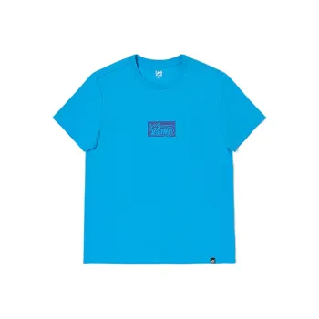 Lee Xline T Shirts Men Blue