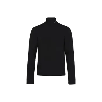 PRADA Triangle logo Roll neck Top