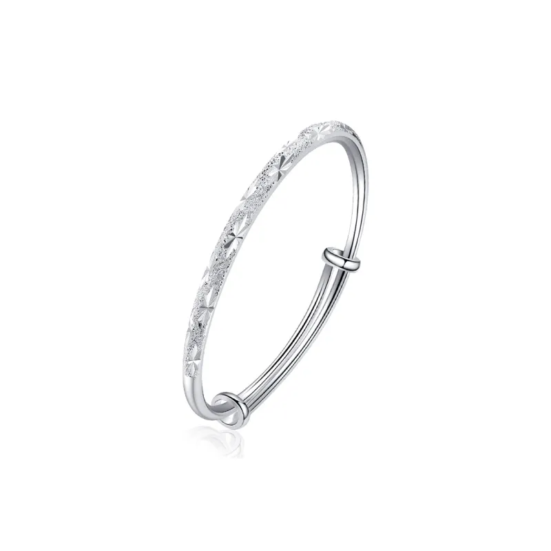 BMK S999 Fine Silver Bangles Women's-0
