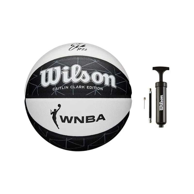 Wilson WNBA Collection PU Basketball Black White Color Scheme Size 6 Ball Competition Unisex-5