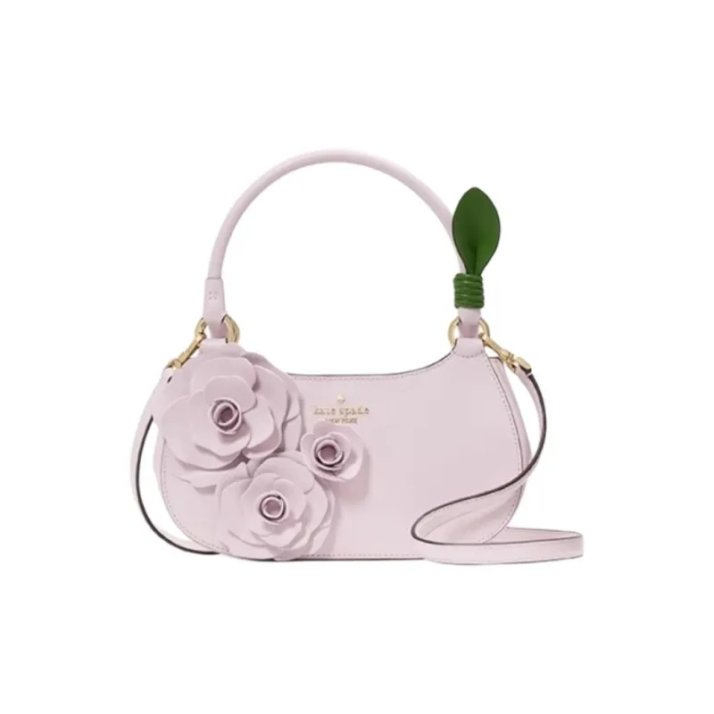 Kate Spade Cow Leather Handbag Medium Size Women's Purple-0