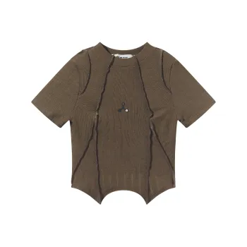 BLIND402 T Shirts Unisex Dark Brown