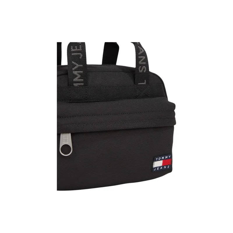 Tommy Hilfiger Polyester Crossbody Bag Unisex Black-3