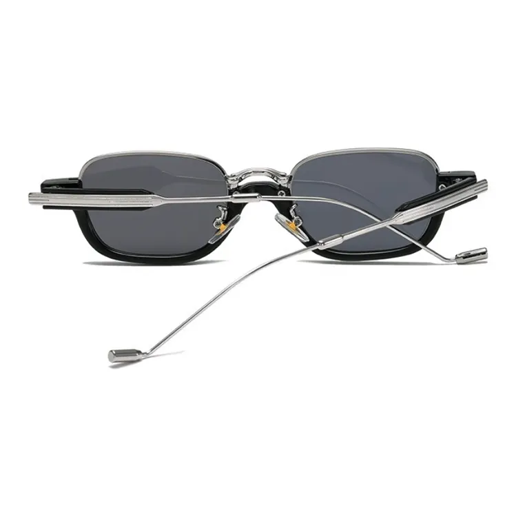 EQUIPMENTELEGANT Metal Square Sunglasses Women's-2