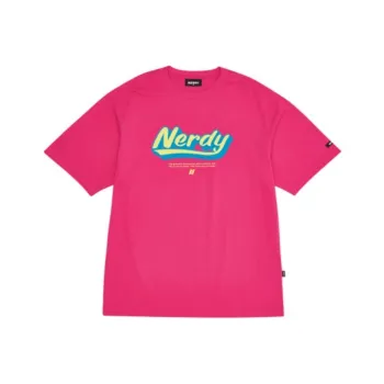 Nerdy T Shirts Unisex Rose Red