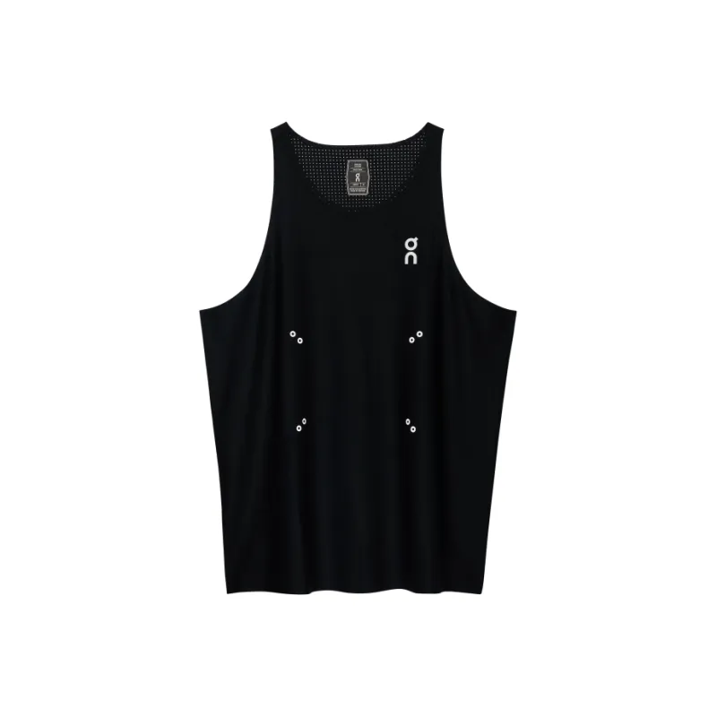 On Pace Tank Tops Men Black-0