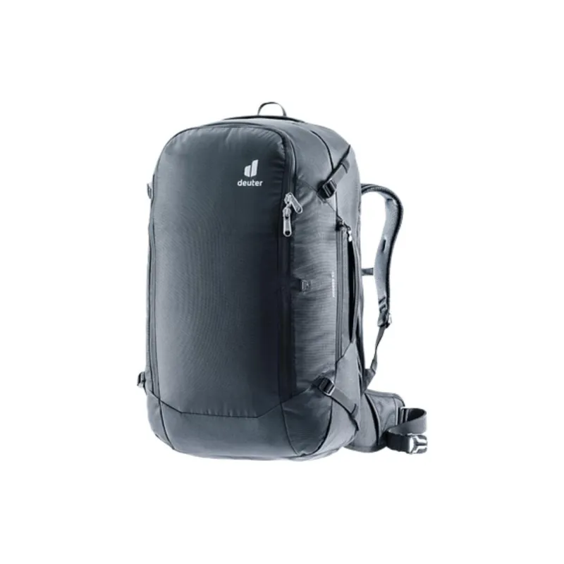 DEUTER Canvas Outdoor Hiking Bag Backpacks Unisex Black-0