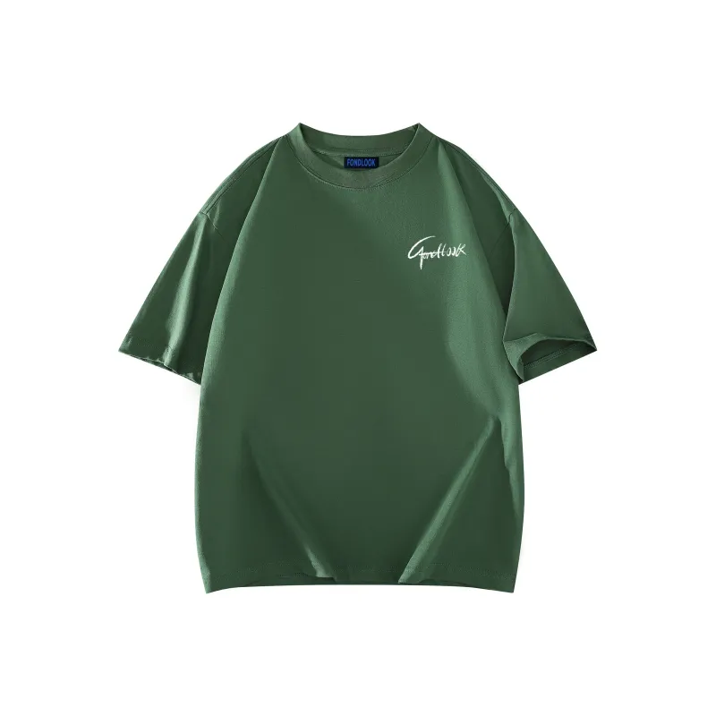 FONDLOOK Short Sleeved T Shirts Unisex-20