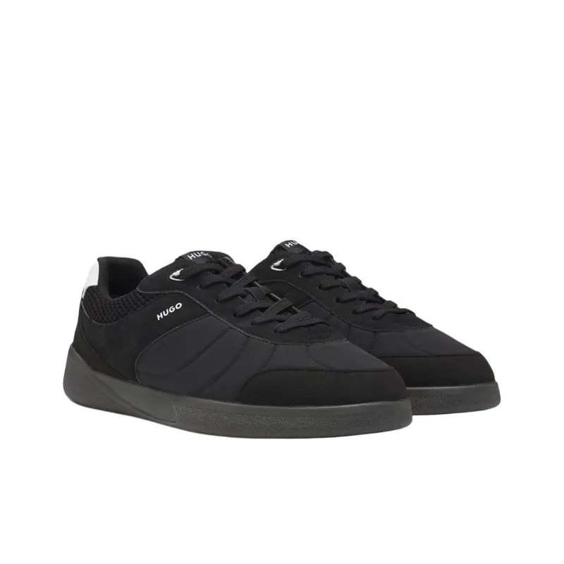 HUGO BOSS Low Top Casual Shoes Men's Pure Black-2