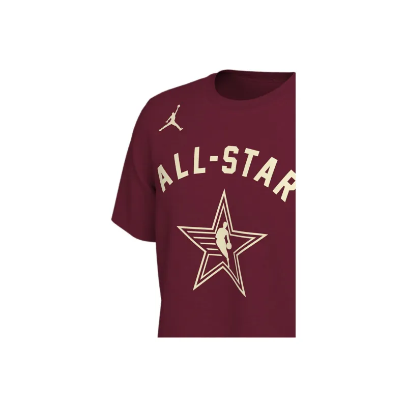 Jordan Luka Dončić 2024 NBA All Star Weekend T Shirt Men's Dark Red-2