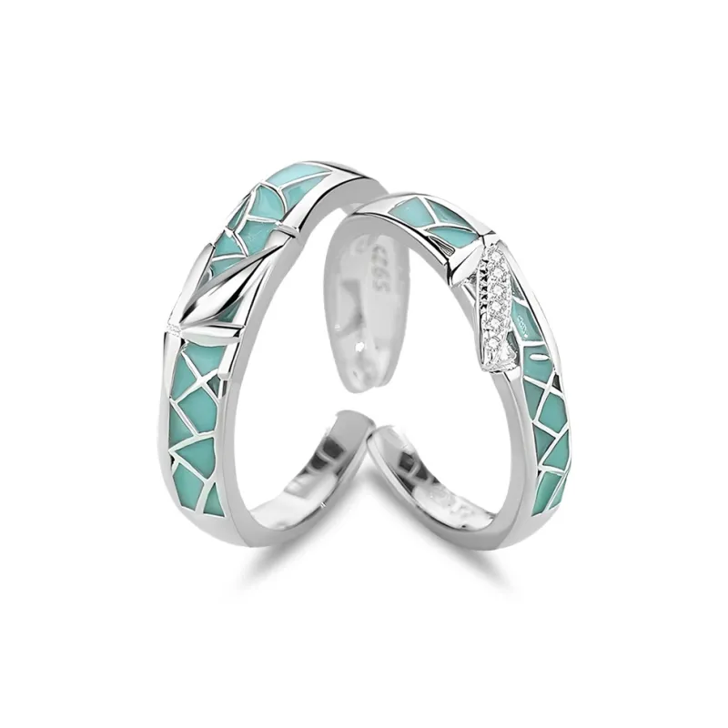 Old Fu Gold S925 Silver Rings Unisex-0