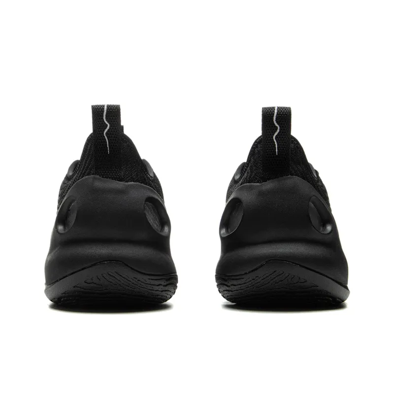 LiNing Charming ULTRA Cushioned Slip Resistant Abrasion Resistant Low Top Carbon Plate Basketball Shoes Men's Black-5