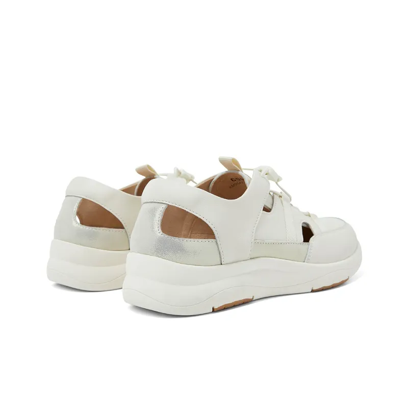 COMELY Casual Single Shoes Women's Cream White-4