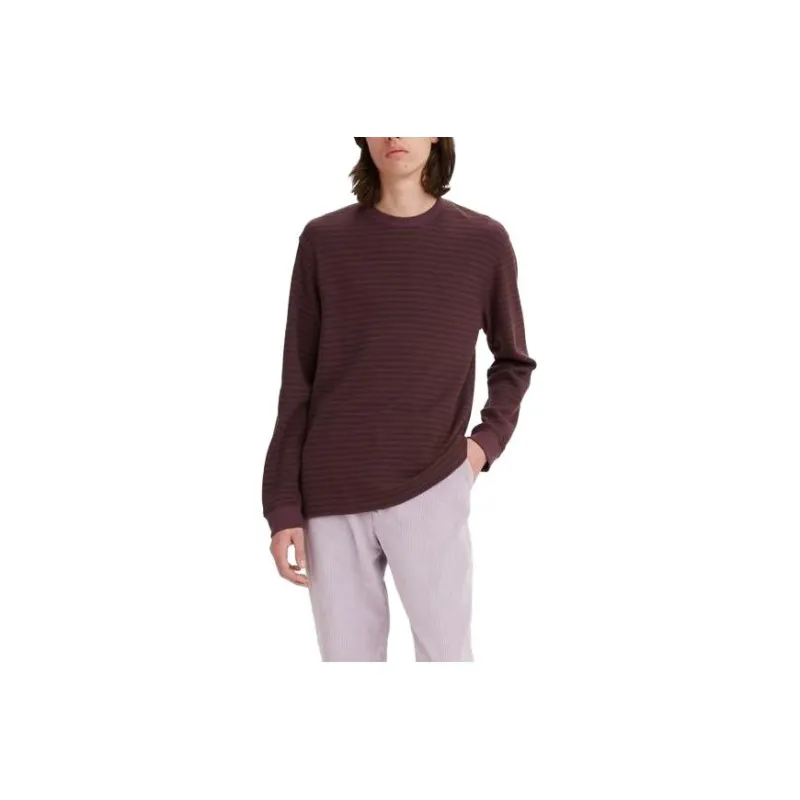 Levis T-Shirts Men Burgundy-0