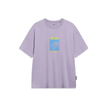 Disney X LINING Disney T Shirts Unisex Smoky Gray Mauve