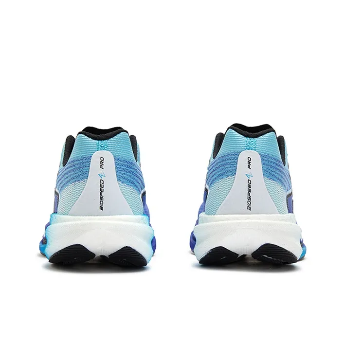 361° Speed 4 Pro Cushioning, Slip Resistant, And Abrasion Resistant Low Top Running Shoes Unisex Aquarius Blue-3