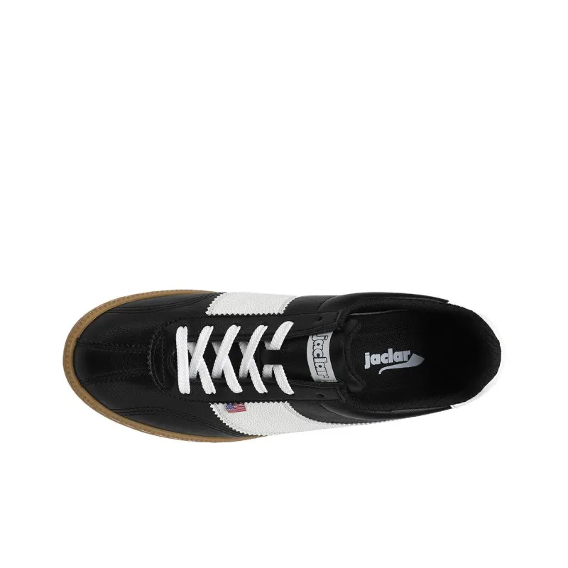 JACLAR CHAMP 1975 Low Top Skateboard Shoes Unisex Black White-4