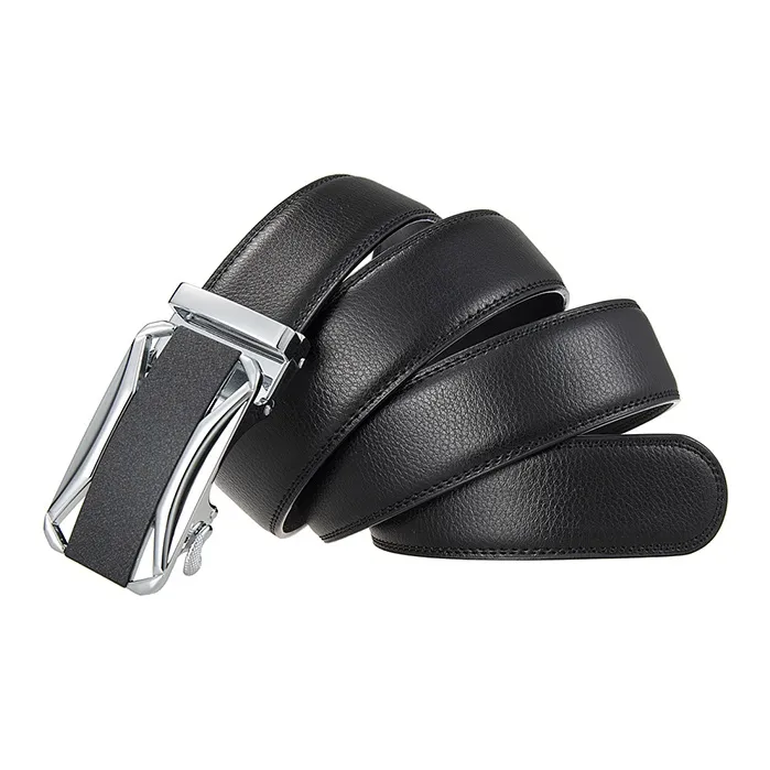 Yalu Cow Split Leather Belts Men's 3.5CM-2