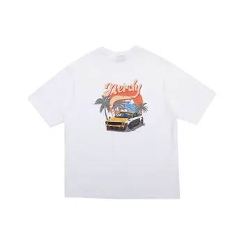Nerdy T Shirts Unisex Cream