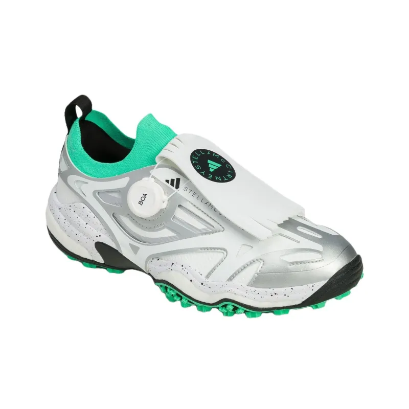 Adidas Codechaos Boa By Stella McCartney Core White Bright Green Silver Metallic Women's-2