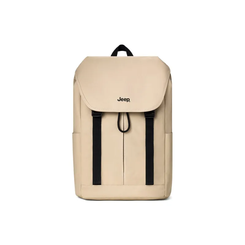 Jeep Fabric Laptop Bag Backpack Regular Unisex Agate Black/Metropolitan Gray/Maple Sugar Cuba/Pear Smoothie-15
