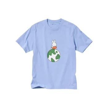 UNIQLO UNIQLO/UNIQLO Peace For All Series T Shirts Men Blue