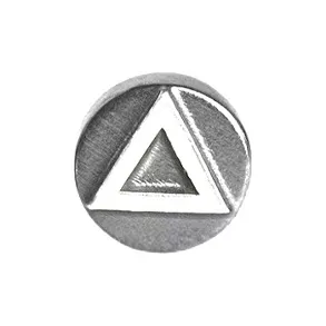 BLESSED BULLET Alloy Stud Earrings Men's