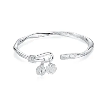 NVBBK 999 Fine Silver Bangles Women's